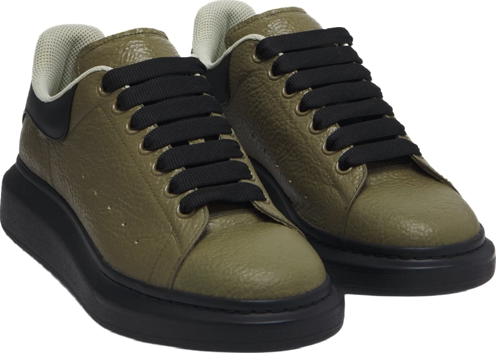 Alexander McQueen Oversized Men's Sneaker Khaki Black