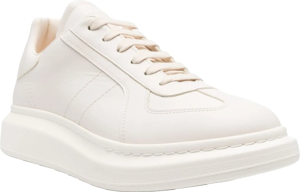 Alexander McQueen Women's Oversized Retro Sneakers White