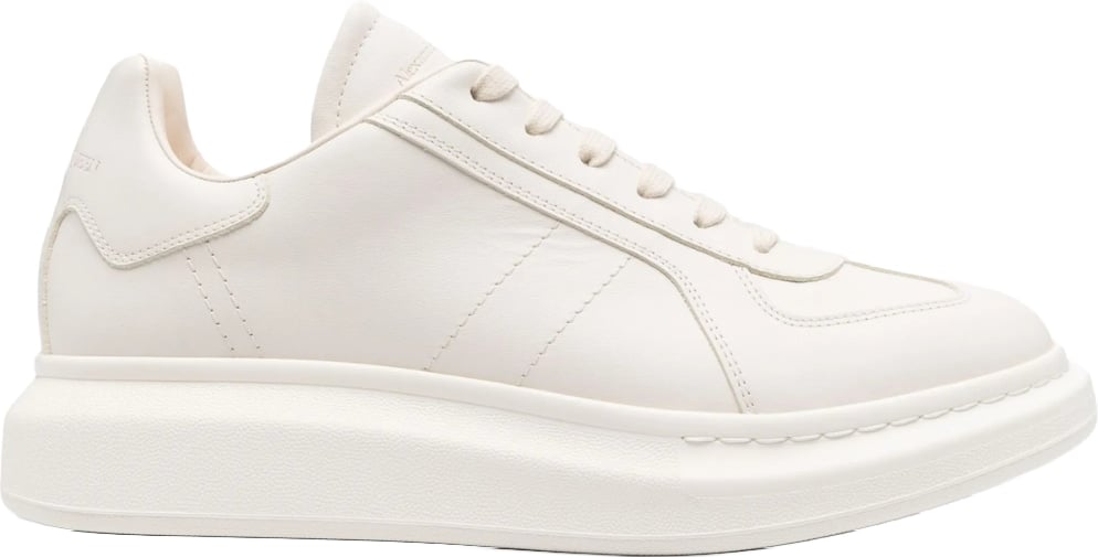 Alexander McQueen Women's Oversized Retro Sneakers White