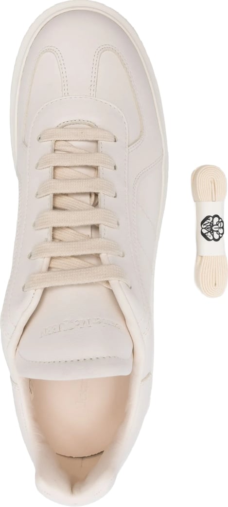 Alexander McQueen Women's Oversized Retro Sneakers White