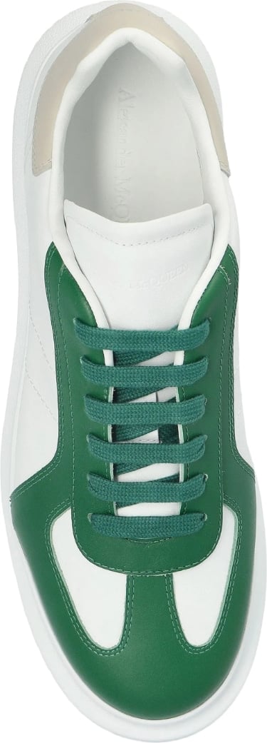 Alexander McQueen Men's Oversized Sneakers White Green