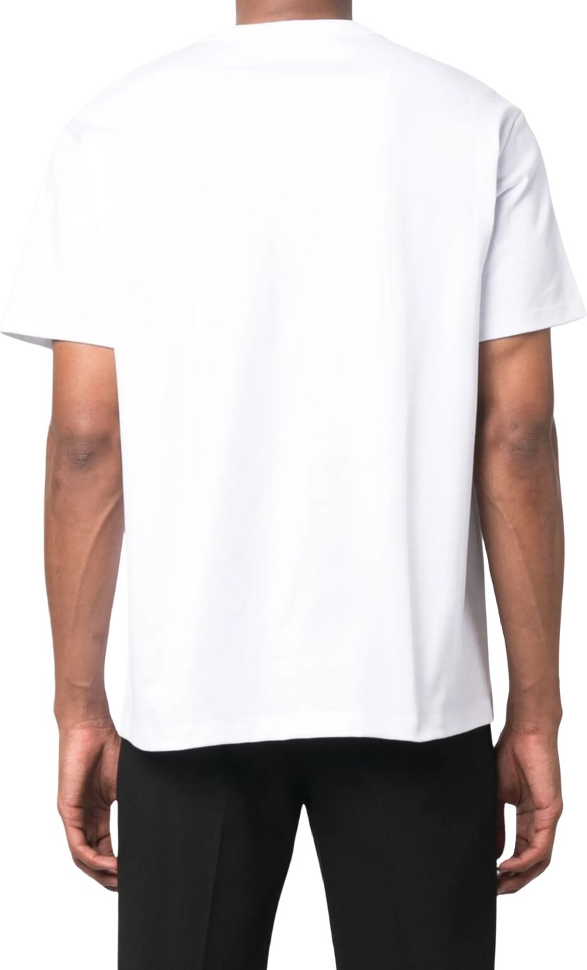 Alexander McQueen Men's Skull Logo-Print T-shirt White