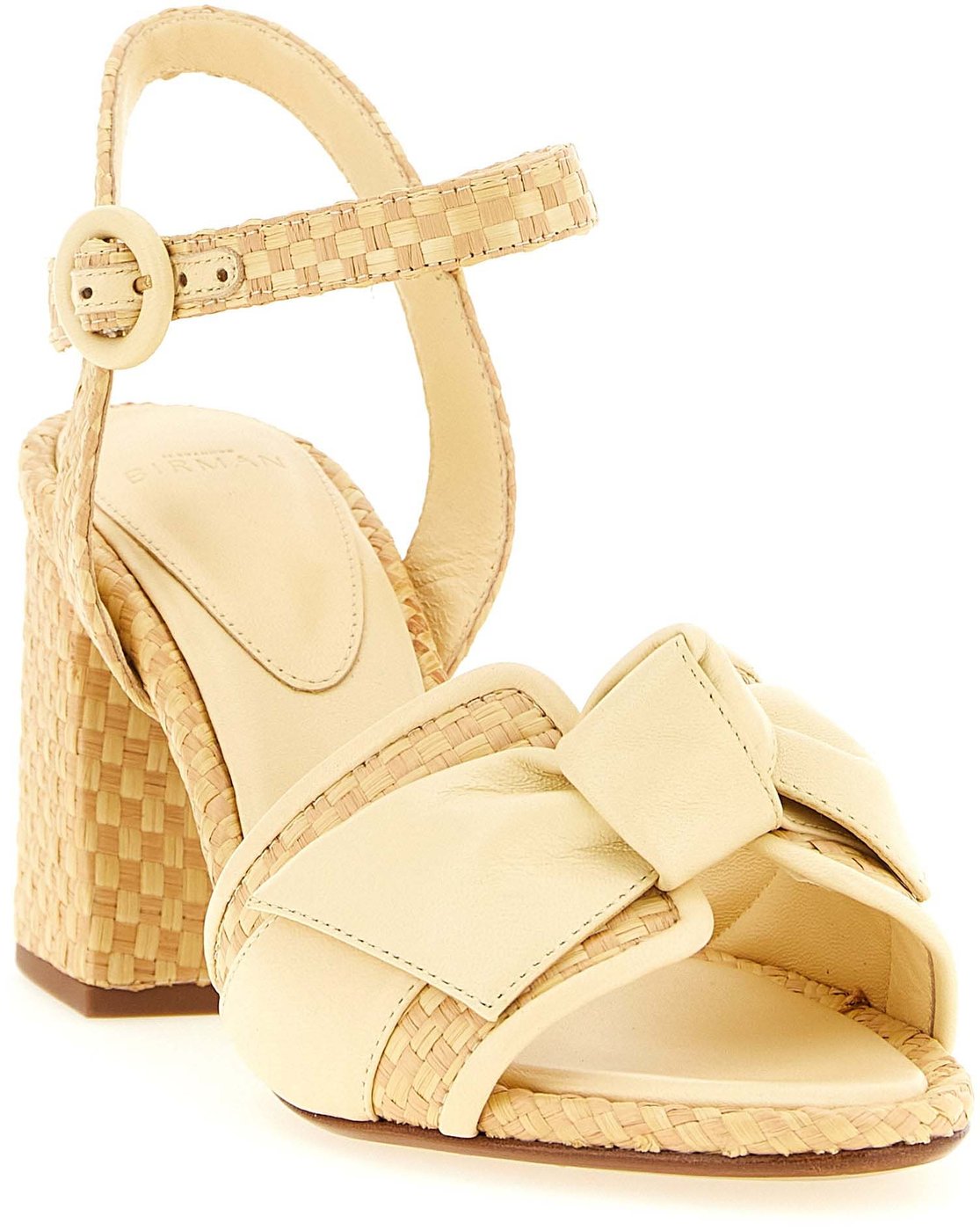 Alexandre Birman Multicolor Cowhide Platform Sandals