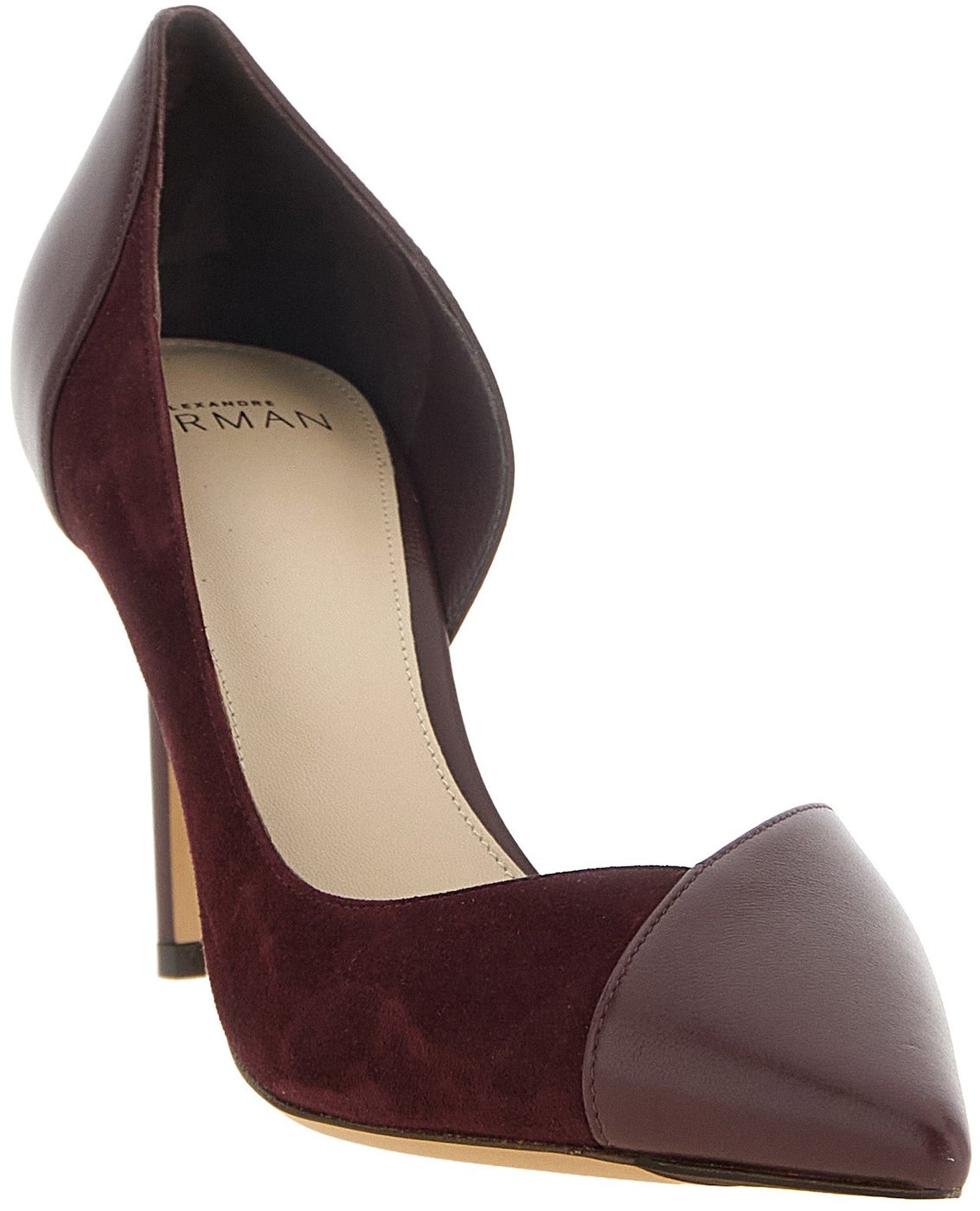Alexandre Birman Red Calfskin High Heel Pumps