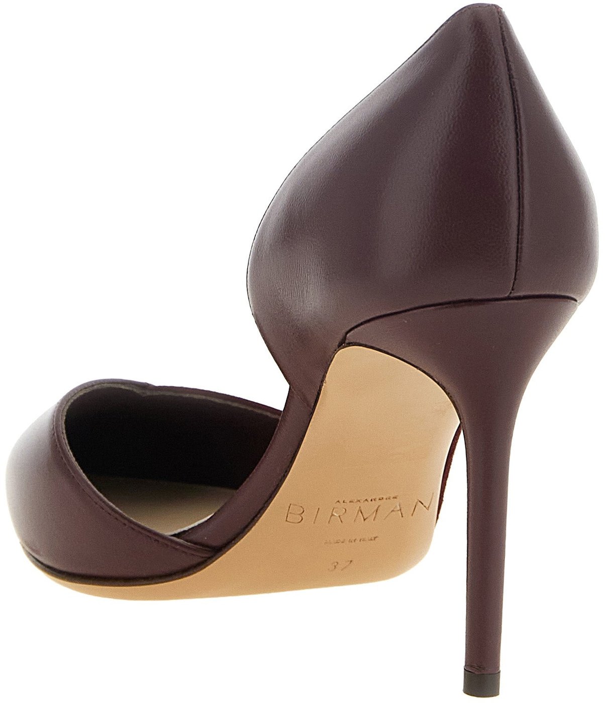 Alexandre Birman Red Calfskin High Heel Pumps