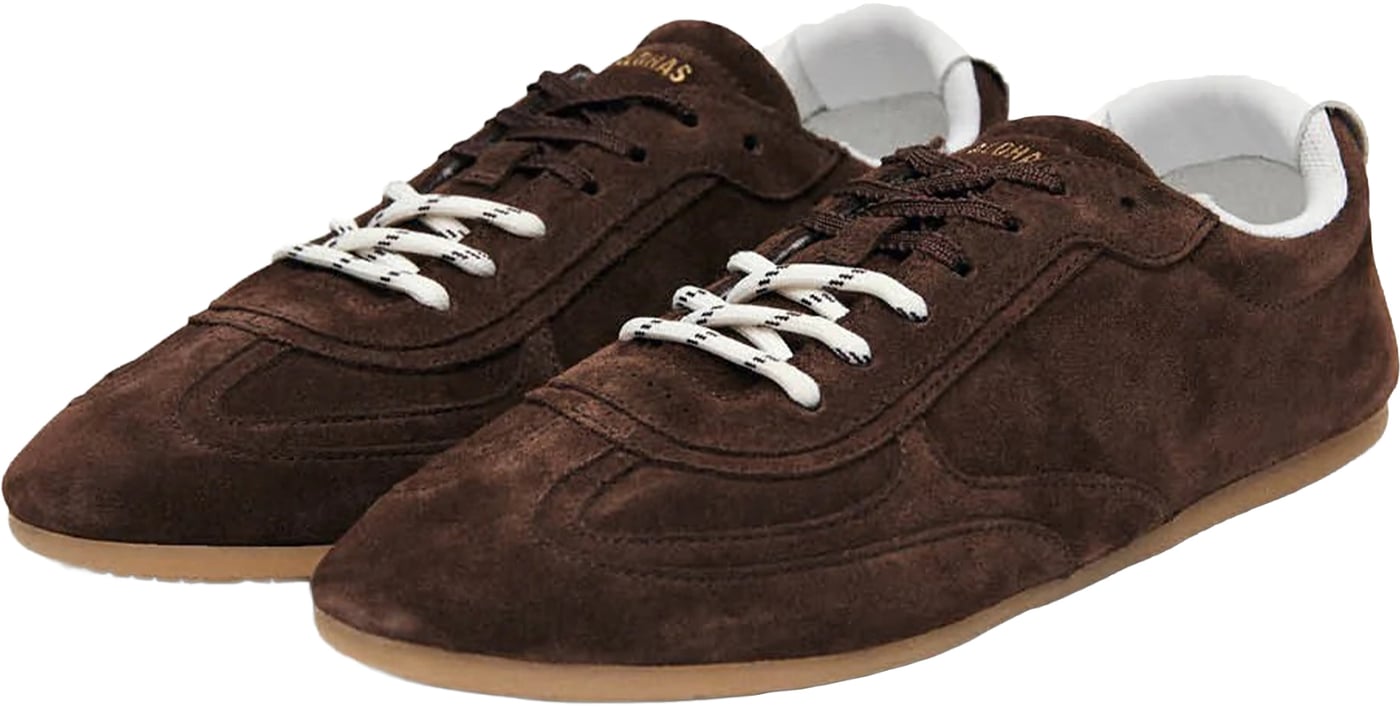 Sneakers Suede Chocolate Brown