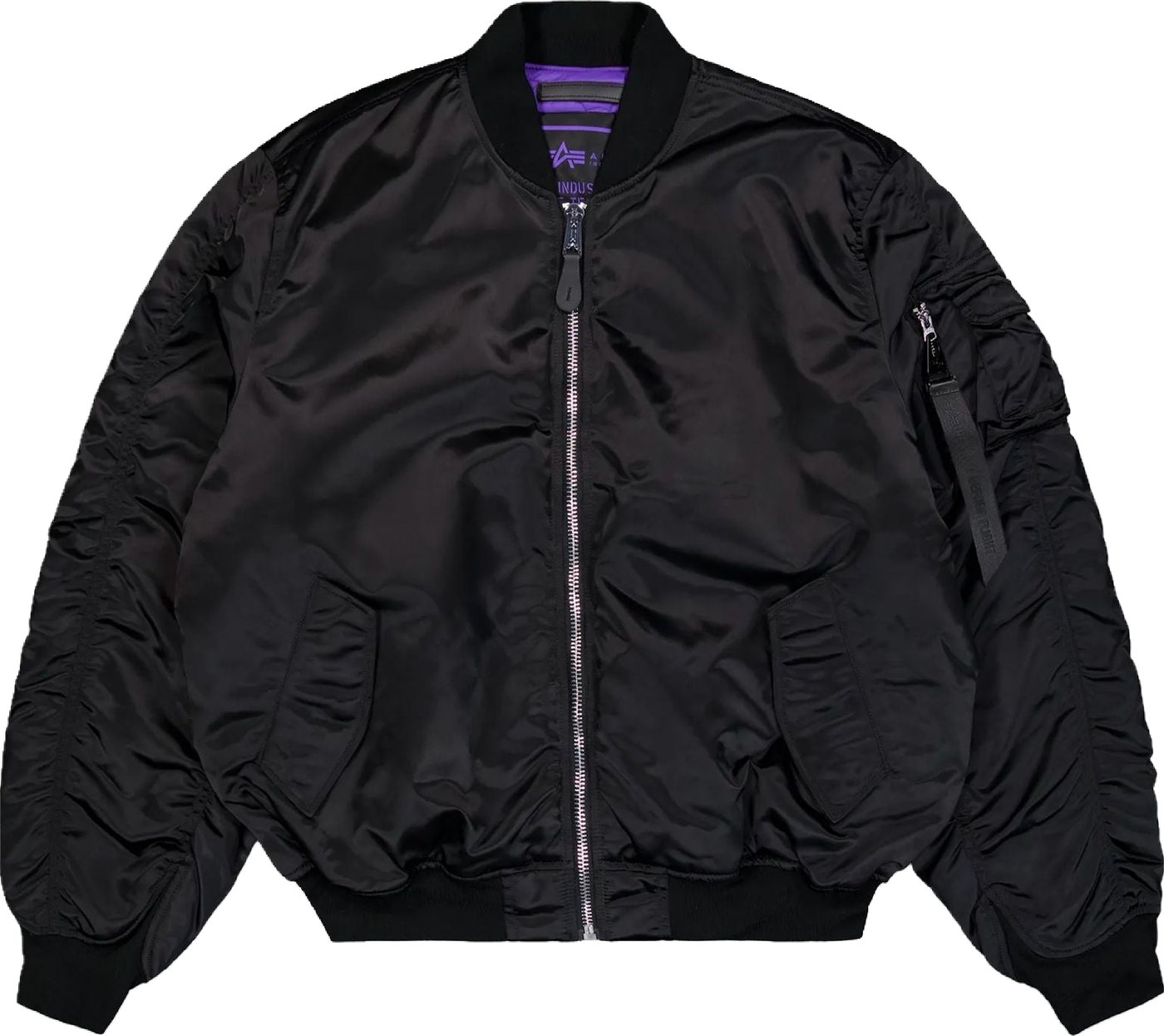 Bomber MA-1 Ultra Violet Nero