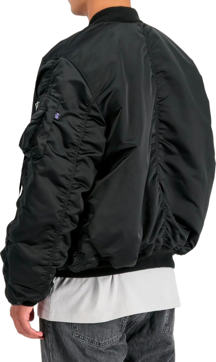 Bomber MA-1 Ultra Violet Nero