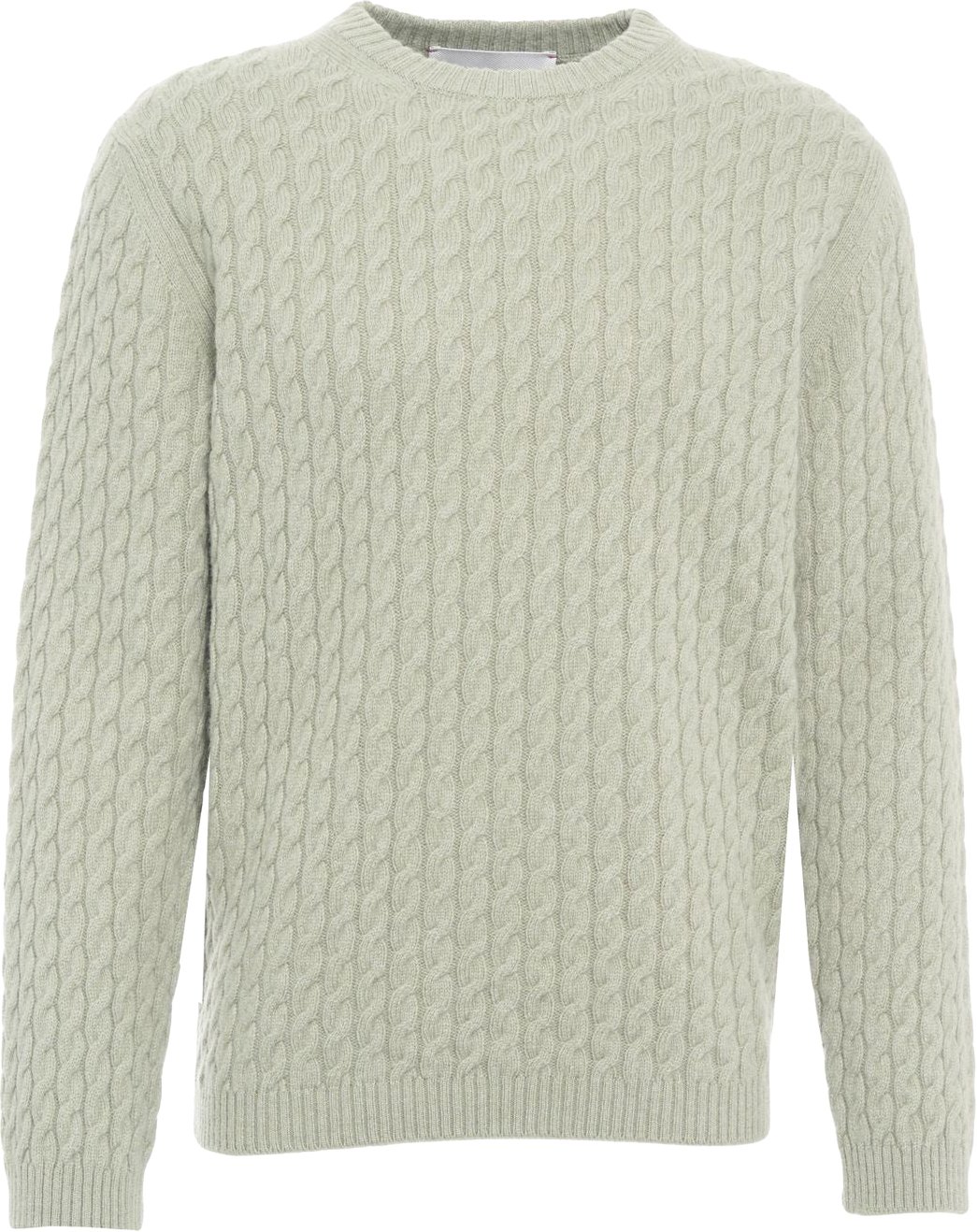 Cable-knit sweater