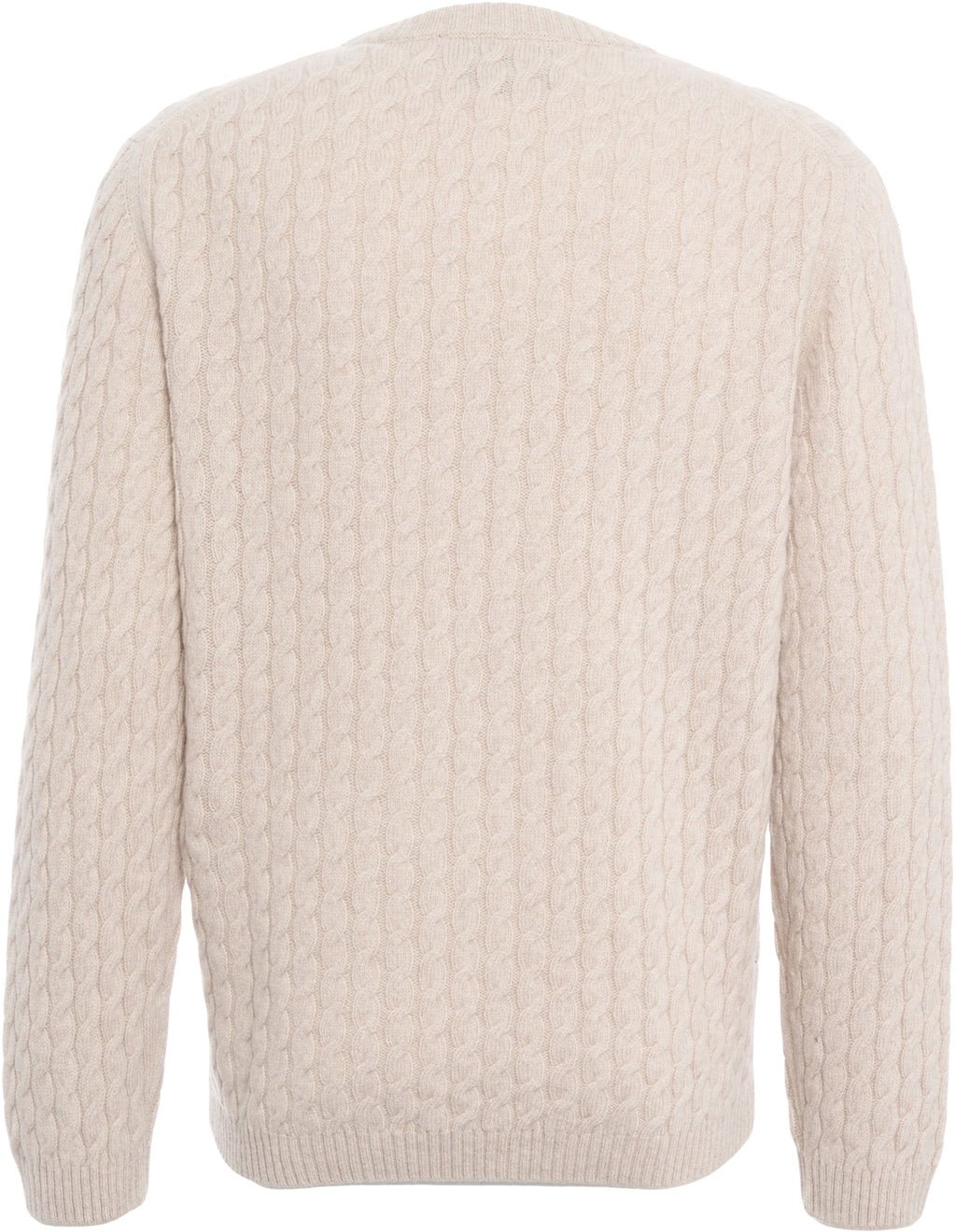 Cable-knit sweater