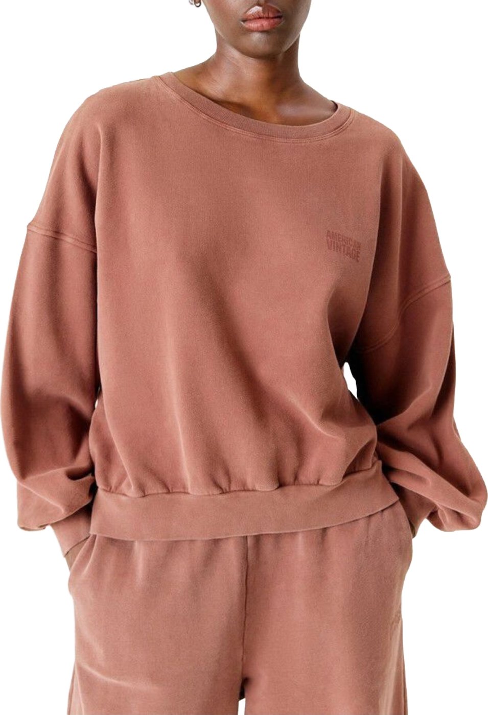 American Vintage Jitbay Sweaters Bruin Jit03ah26