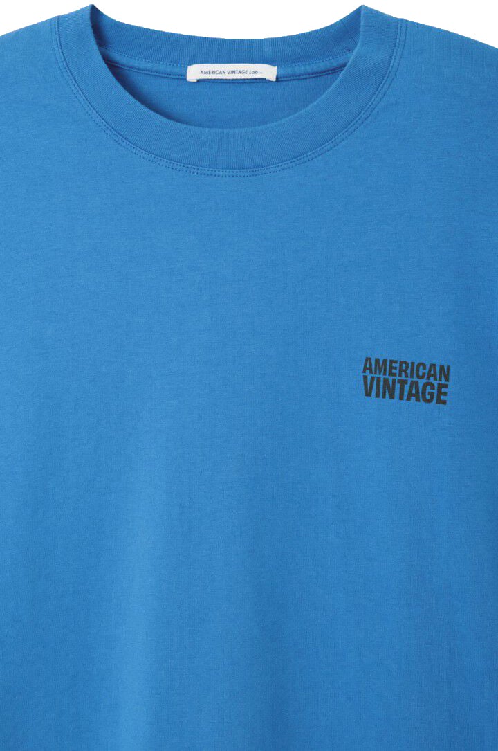 t-shirt bic blauw