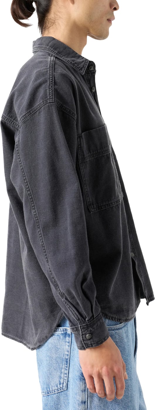 overshirt black