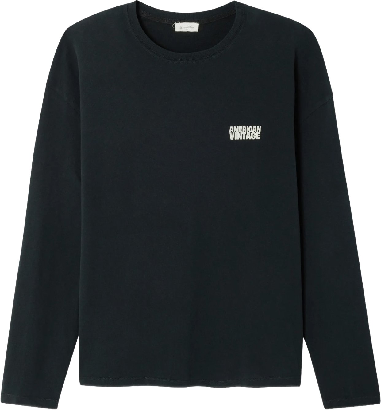 t-shirt lange mouwen zwart