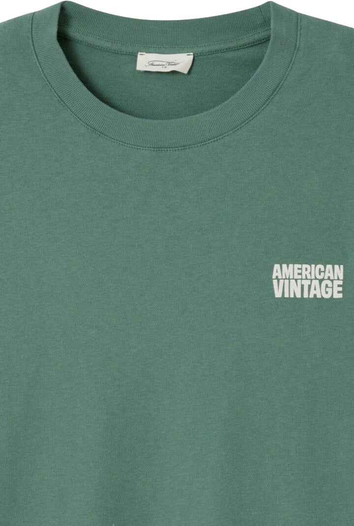 t-shirt green logo