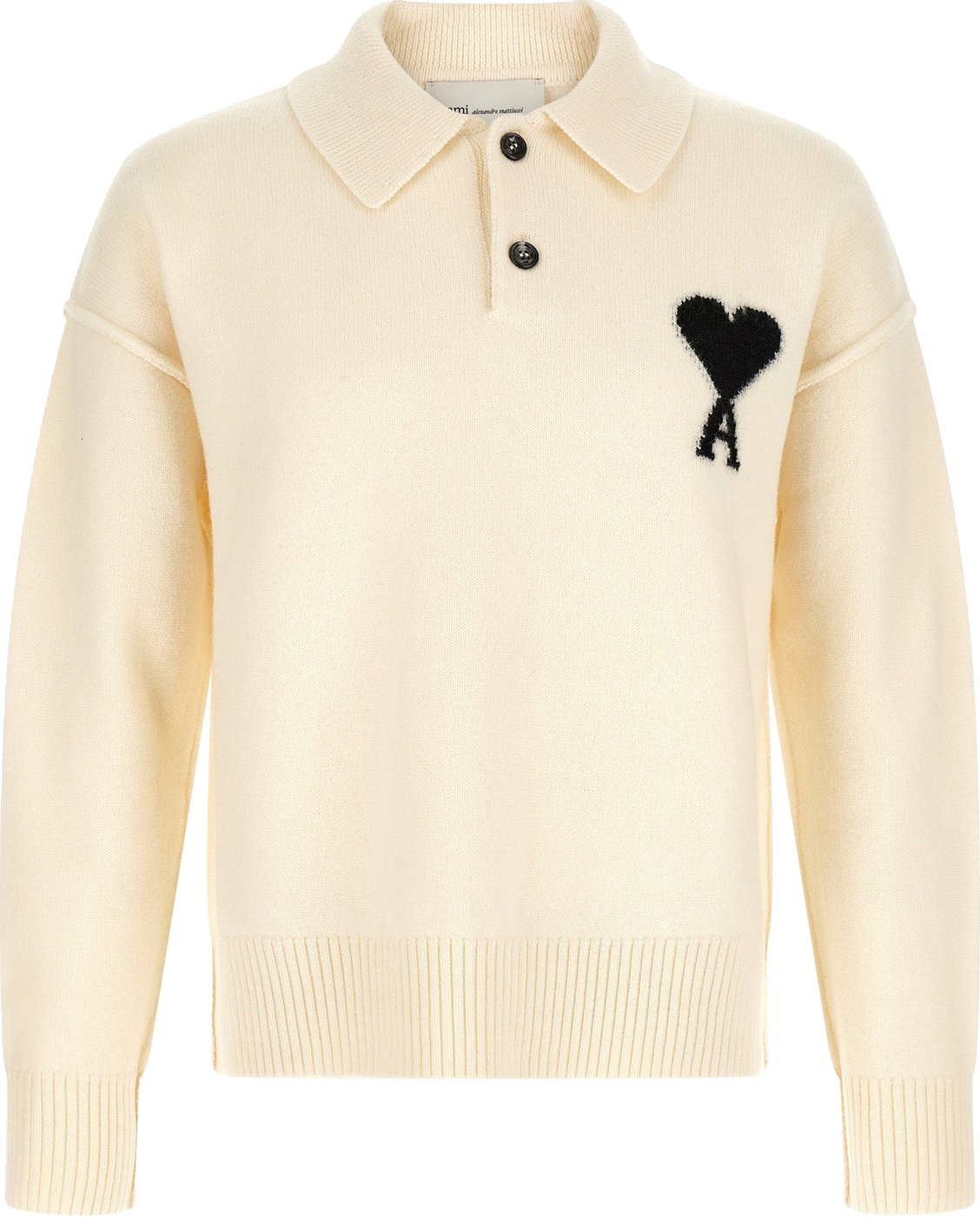 Ami Paris Ami De Coeur Polo Shirt