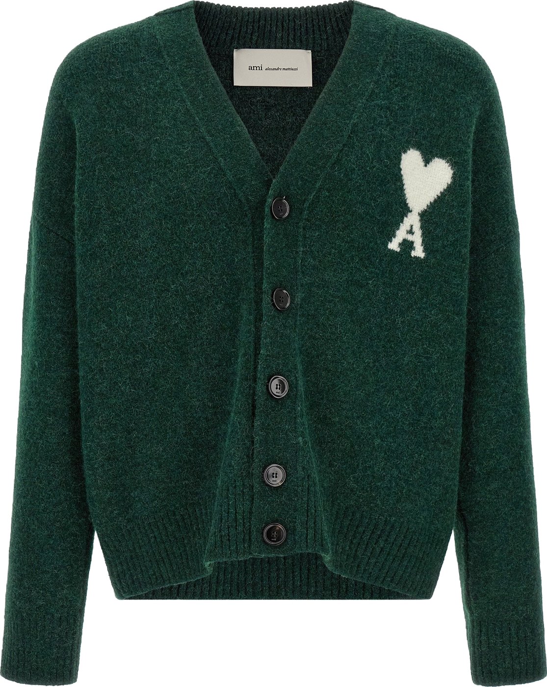 Ami Paris Ami De Coeur Cardigan