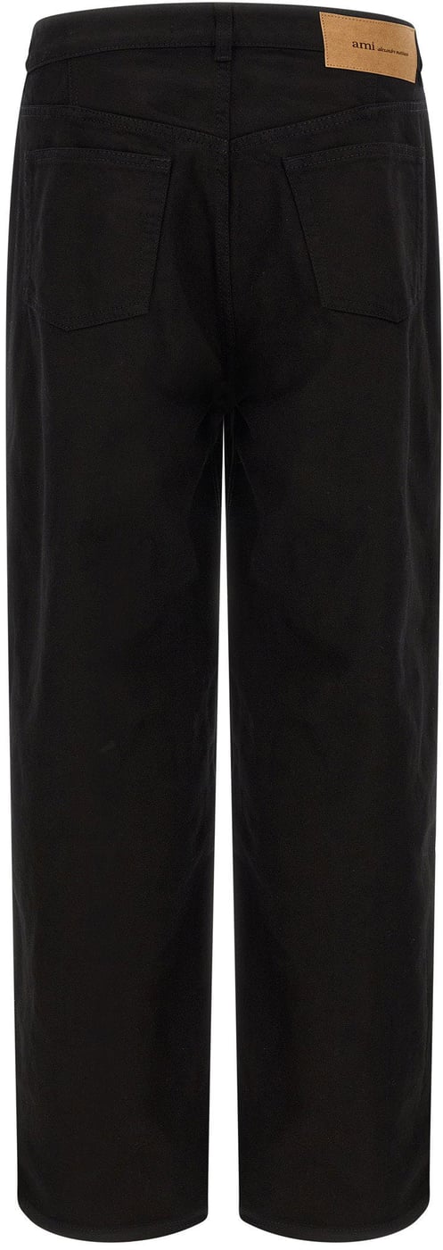 Ami Paris Black Denim Jeans