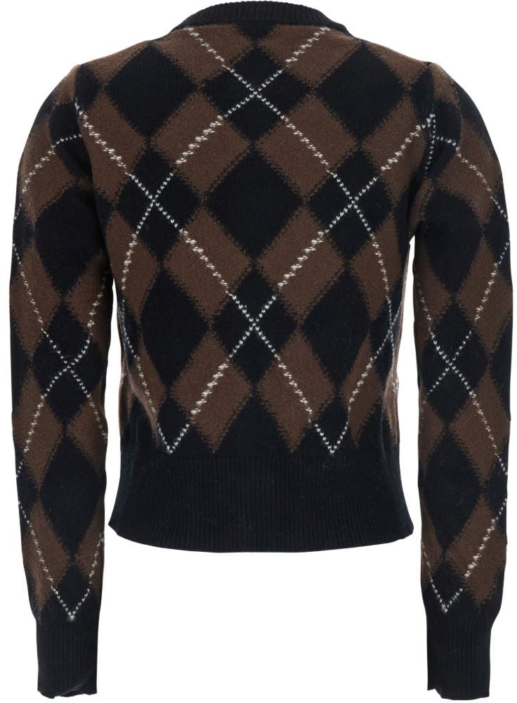 Sweaters Black/Chocolate Brown