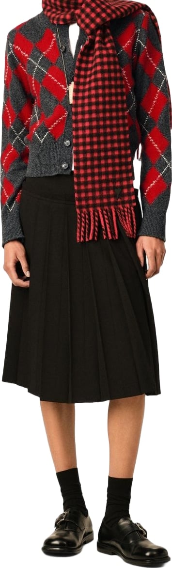Sweaters Carbon Grey/Ruby Red