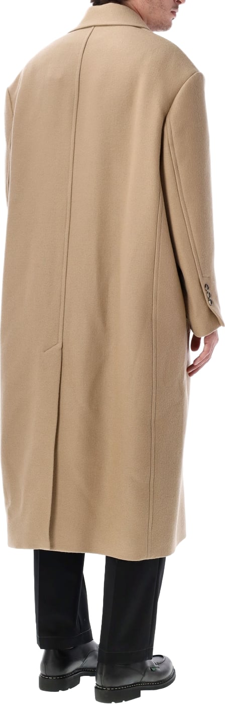 Doublebreast Over Coat Beige
