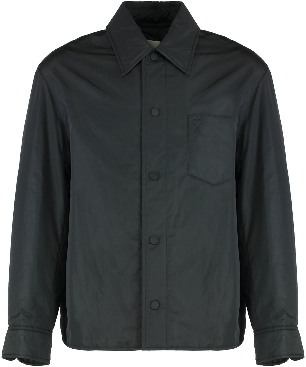 Padded nylon overshirt
