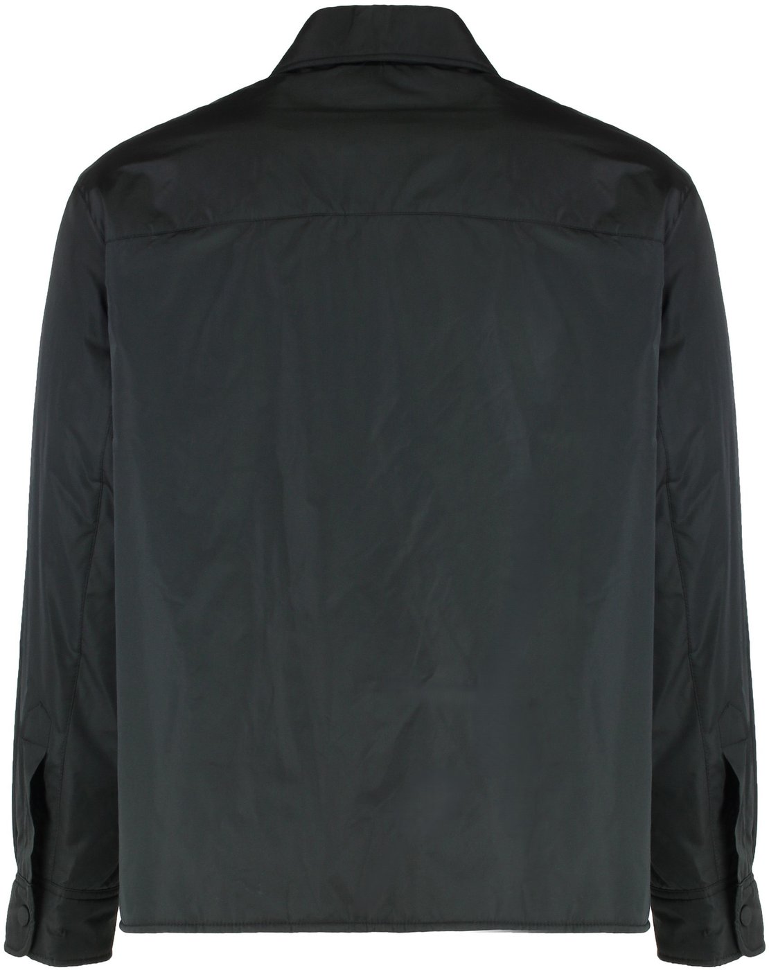 Padded nylon overshirt