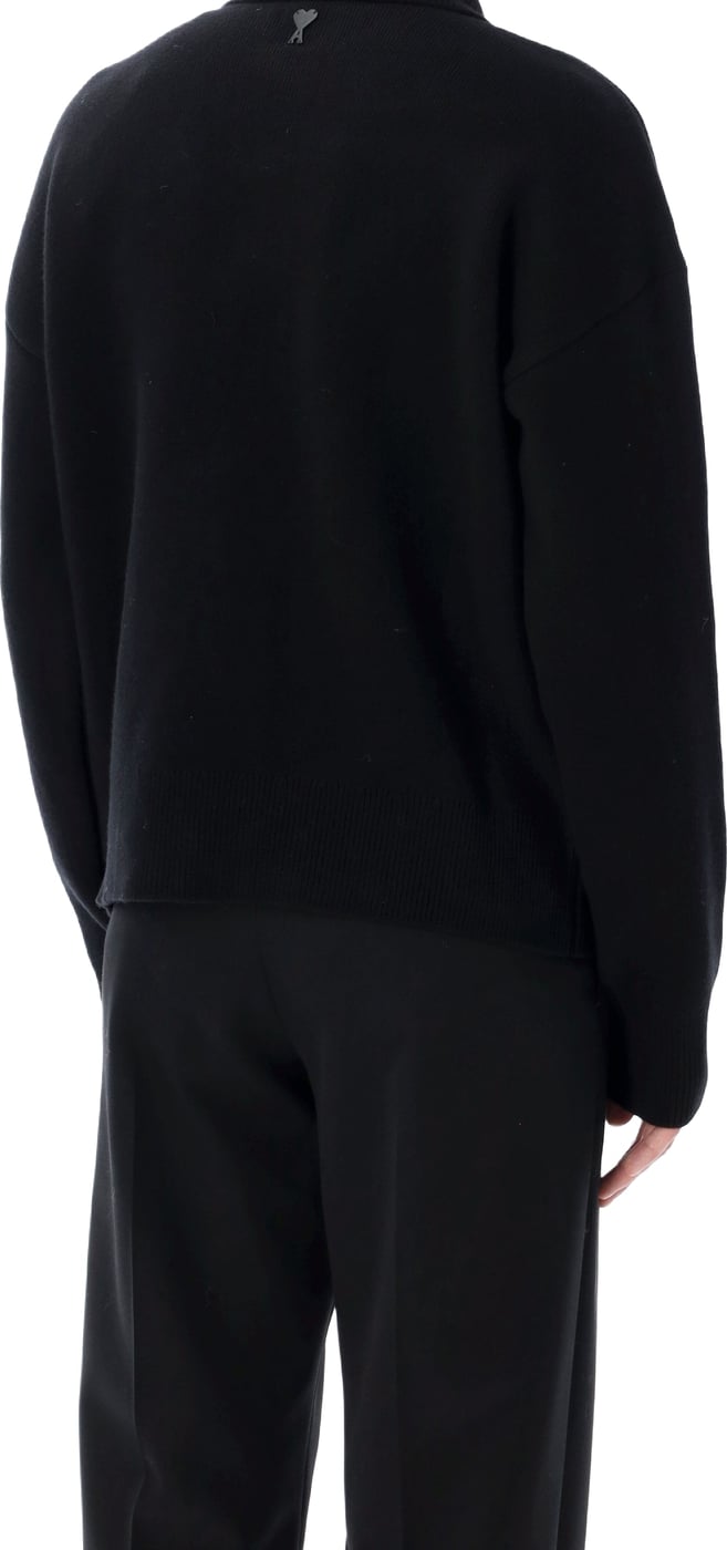 Collar Cardigan Nero