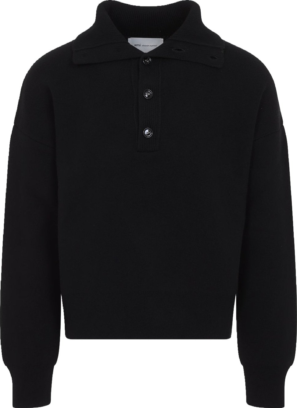 Ami Paris High Collar Sweater