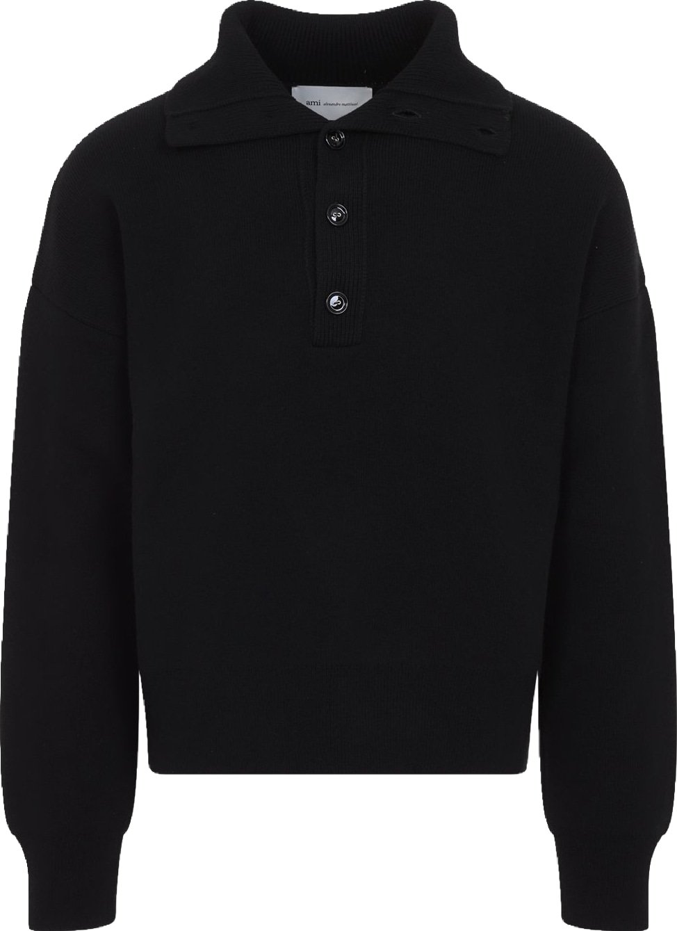 Ami Paris High Collar Sweater
