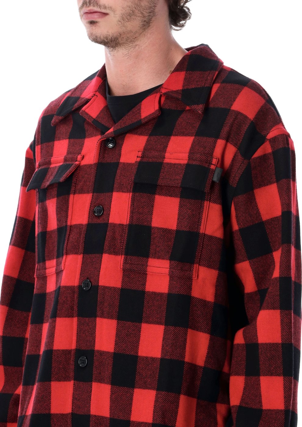 Check Shirt Nero