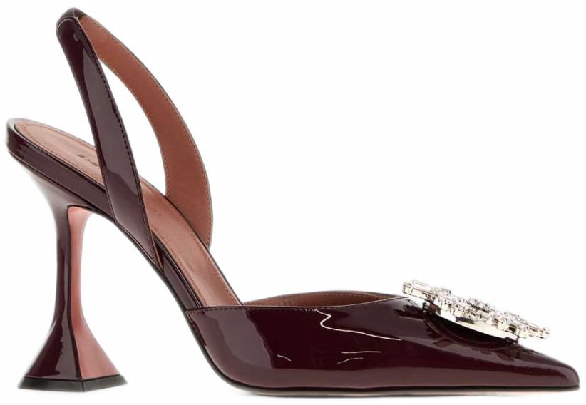 With Heel Bordeaux