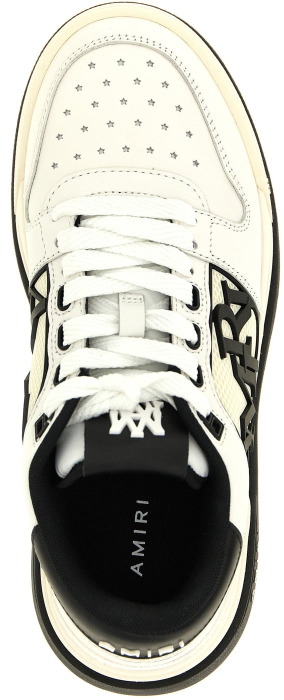 Amiri Bicolor Calfskin Athletic Sneakers