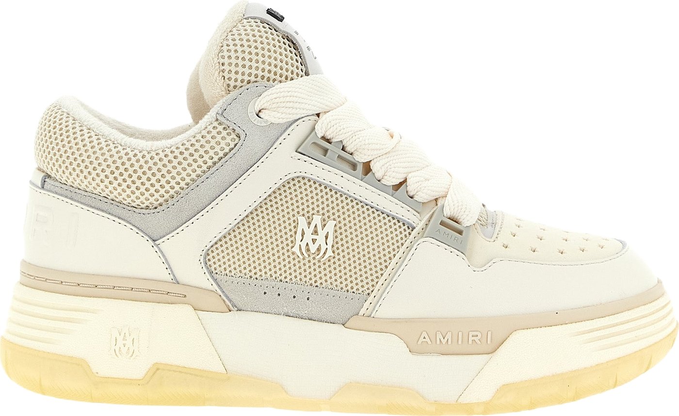 Amiri White Calfskin Chunky Sneakers