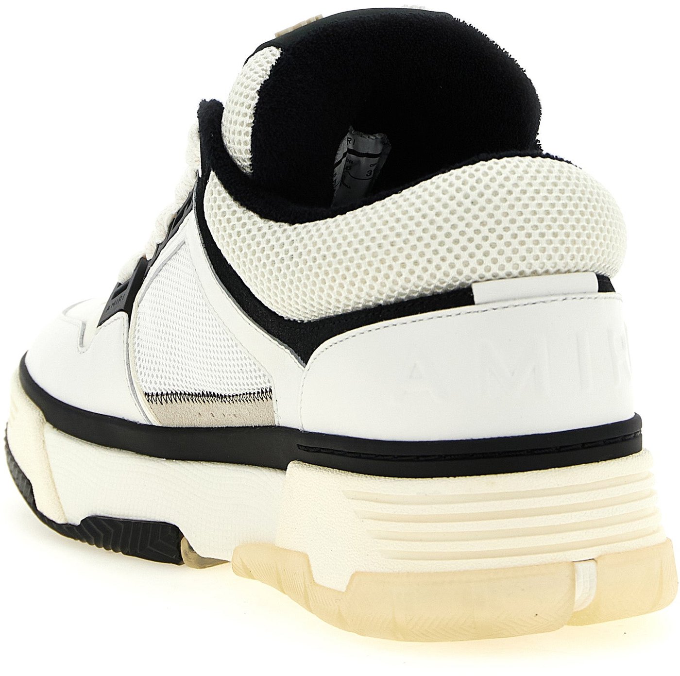 Amiri Bicolor Calfskin Athletic Sneakers