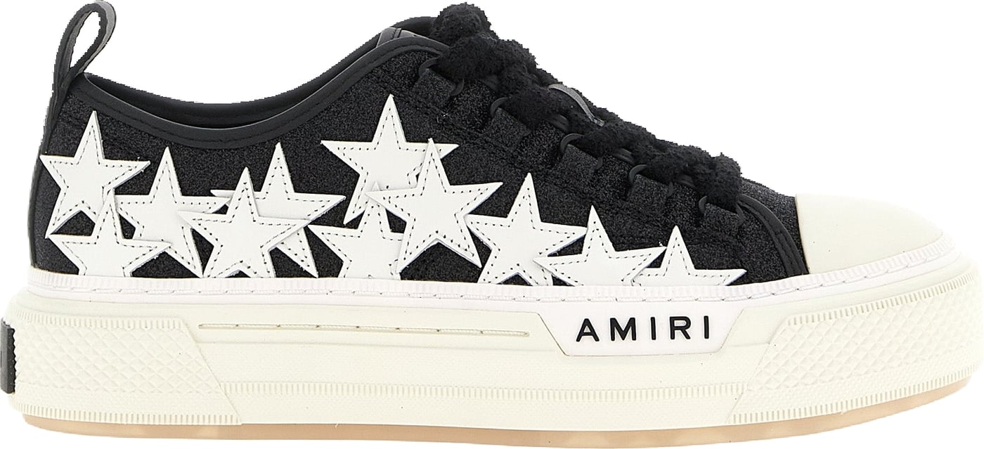 Amiri Bicolor Calfskin Low Top Sneakers