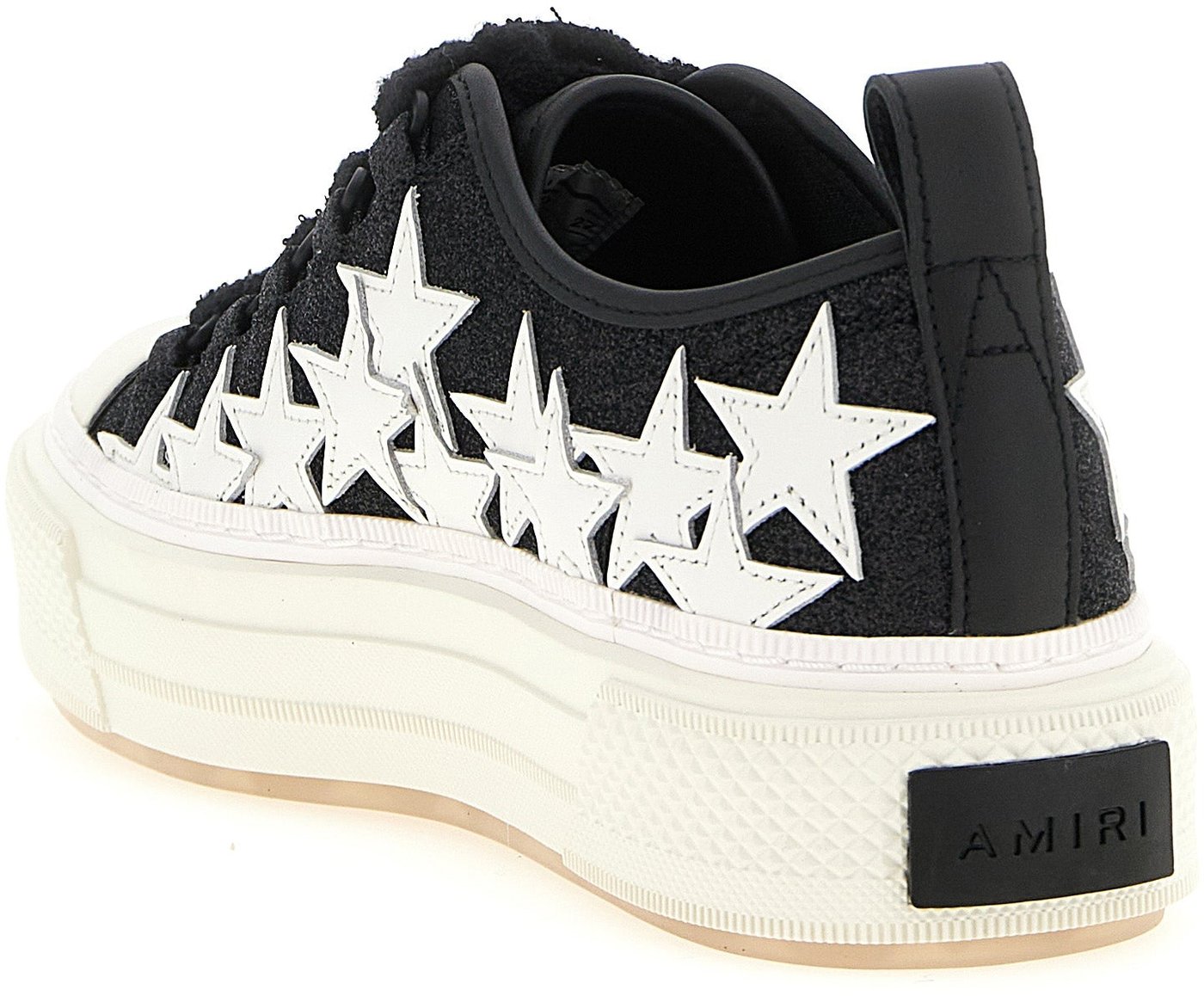 Amiri Bicolor Calfskin Low Top Sneakers