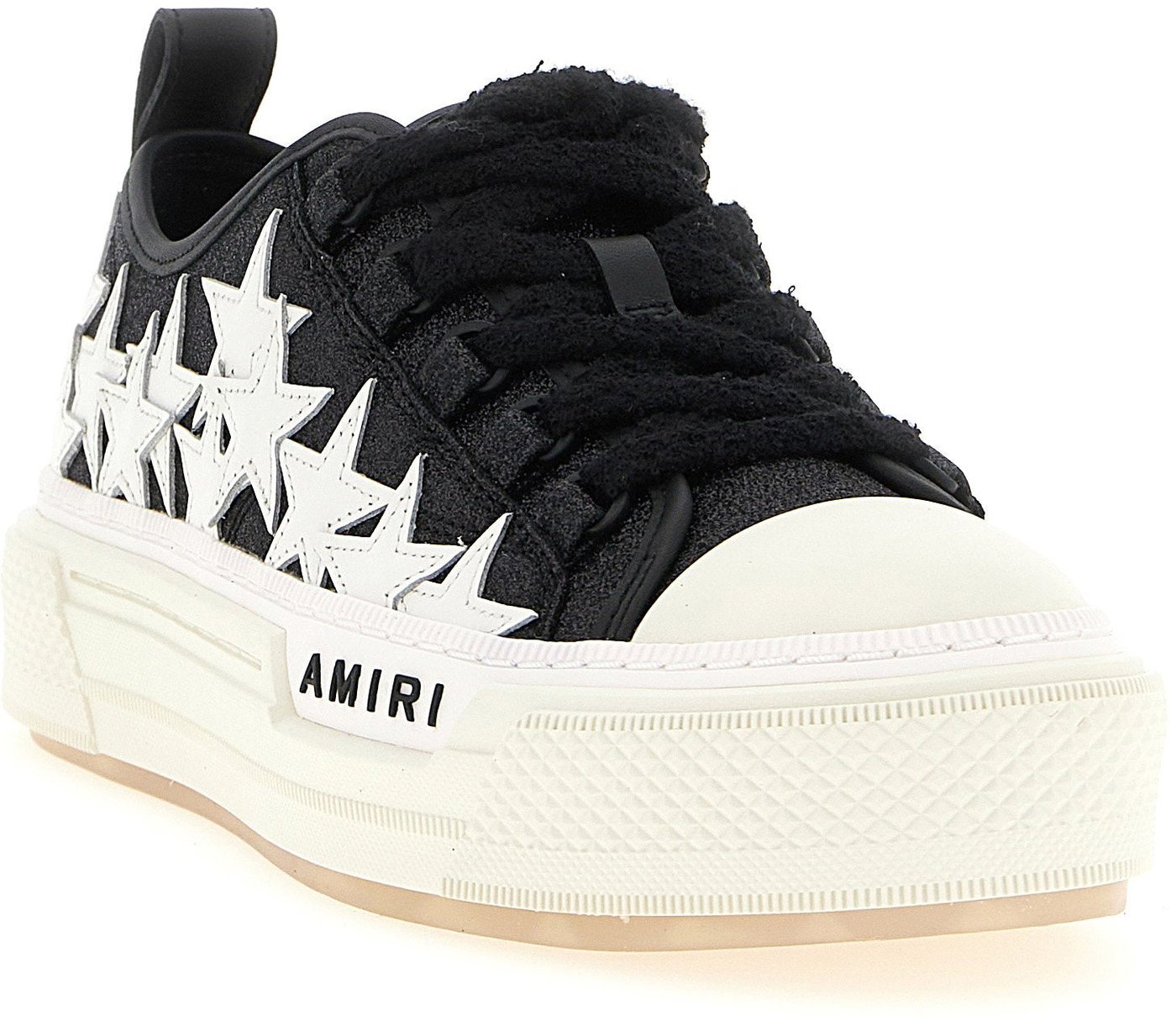 Amiri Glitter Stars Court Low Sneakers