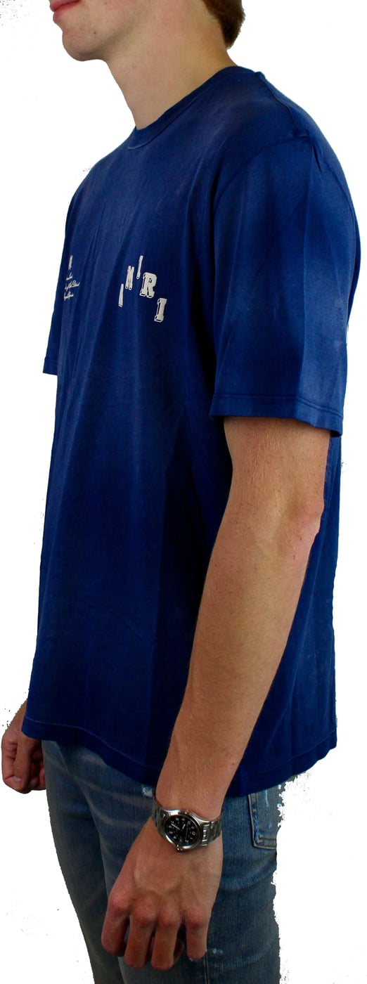 Amiri Vintage Collegiate T-shirt (Blauw)
