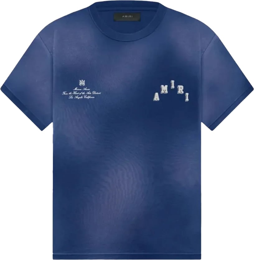 Amiri Vintage Collegiate T-shirt (Blauw)