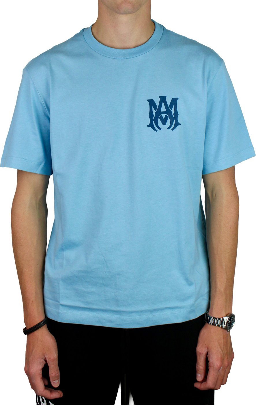 Amiri MA Logo T-shirt (Blauw)