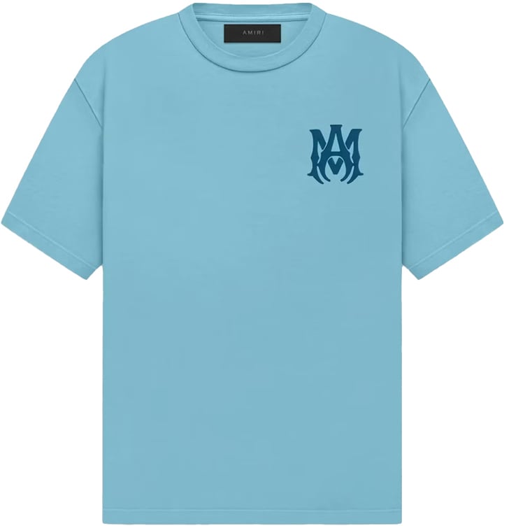 Amiri MA Logo T-shirt (Blauw)