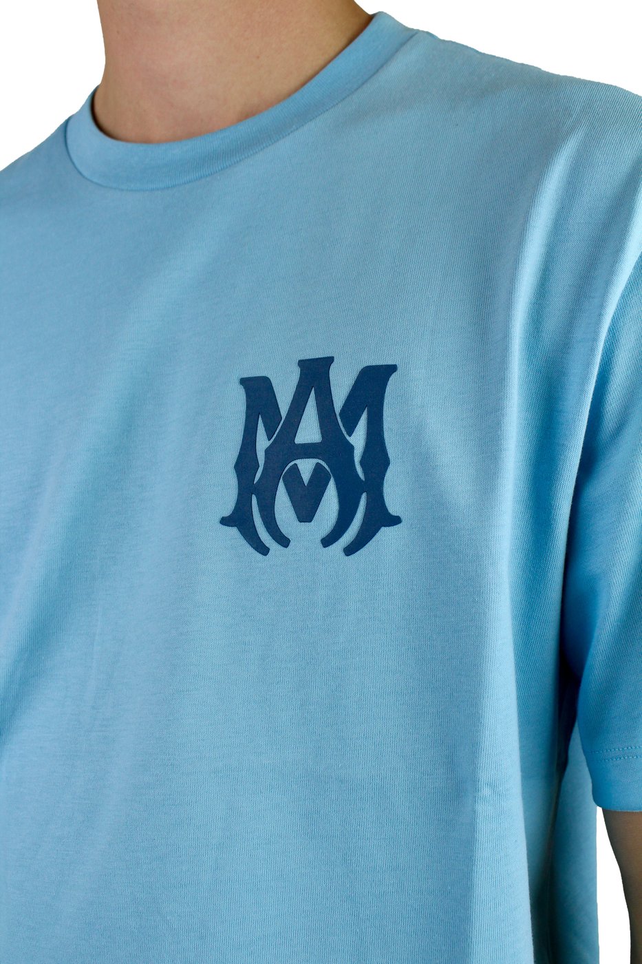 Amiri MA Logo T-shirt (Blauw)