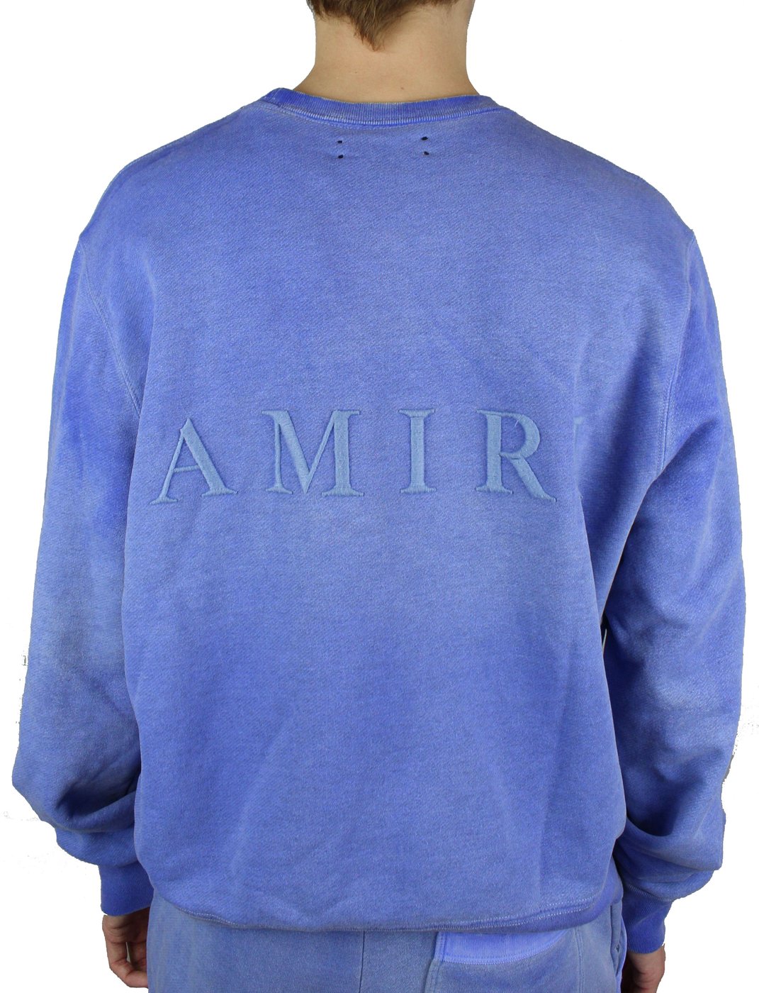 Amiri MA Bar Logo Crewneck 'Blauw'