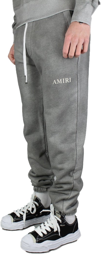 Amiri Aged Puff Logo Sweatpants 'Grijs'