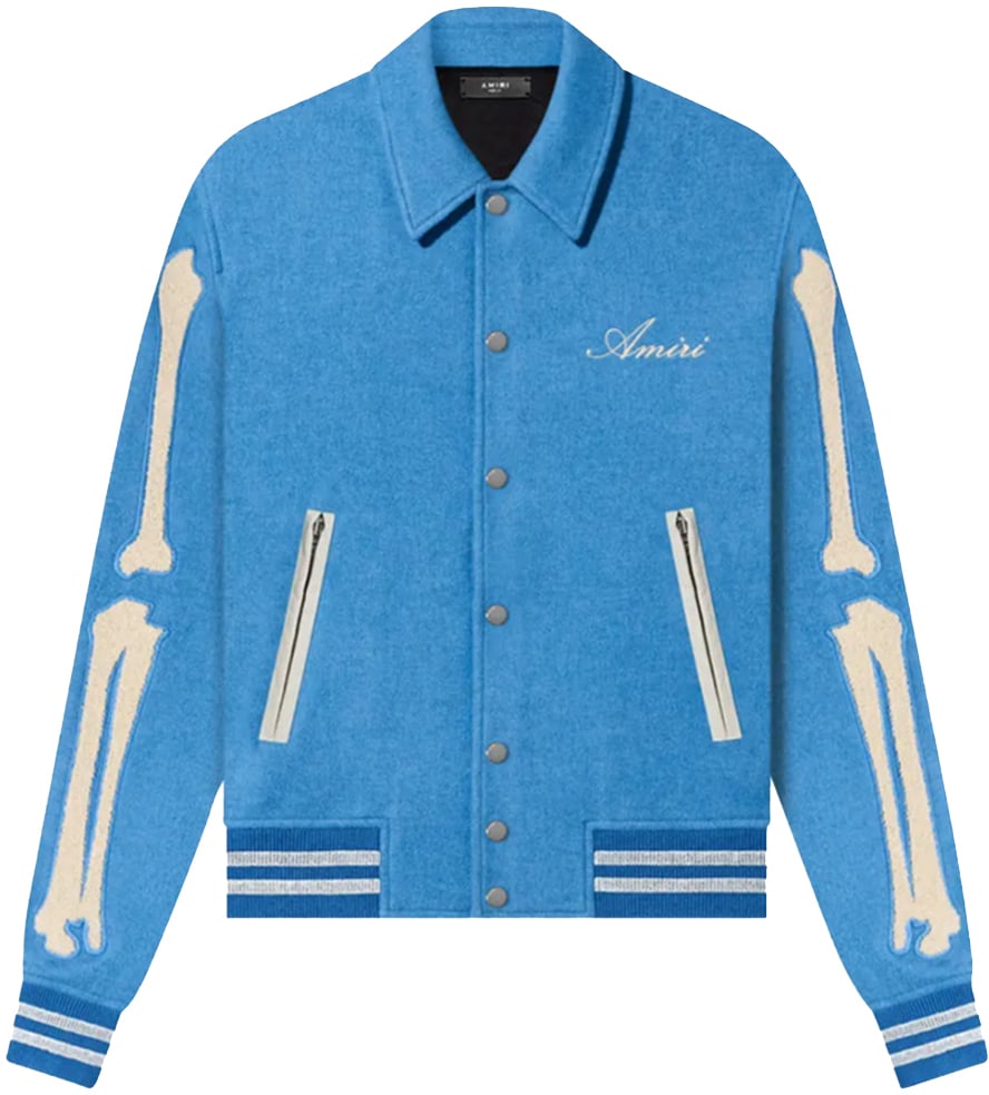 Amiri Bones Jacket 'Varsity Blue'