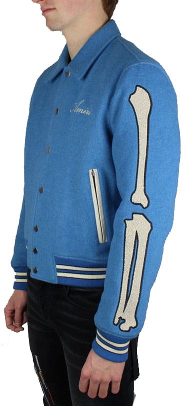 Amiri Bones Jacket 'Varsity Blue'
