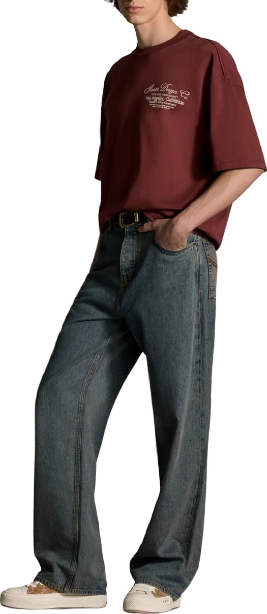 Amiri Jeans Loose Fit Jean Shadow Indigo