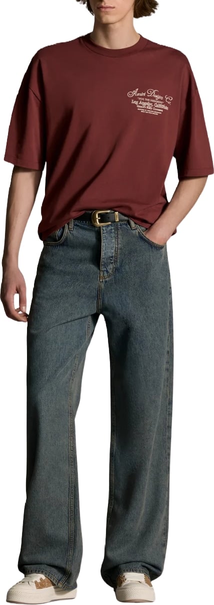 Amiri Jeans Loose Fit Jean Shadow Indigo