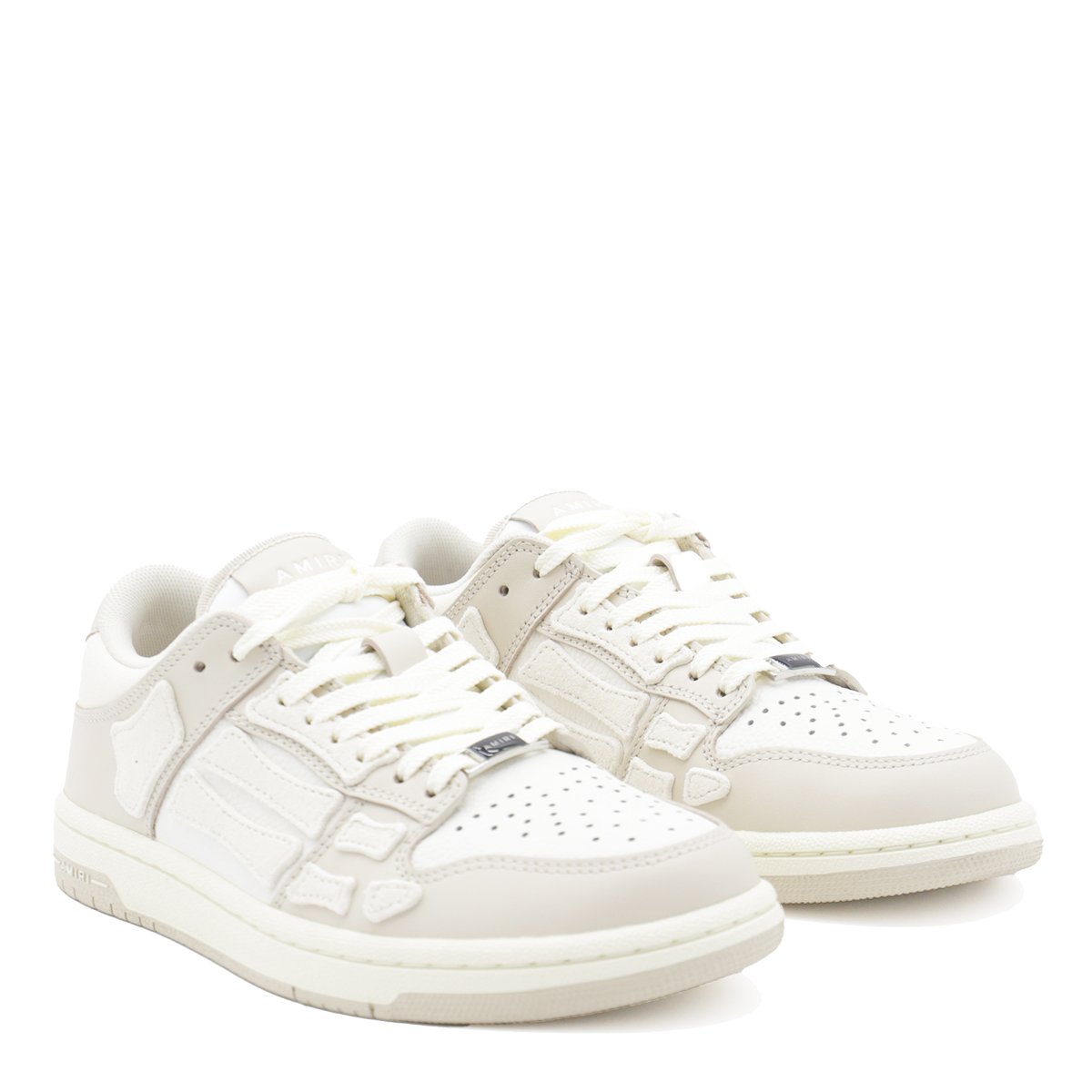 White Leather Laces Sneakers